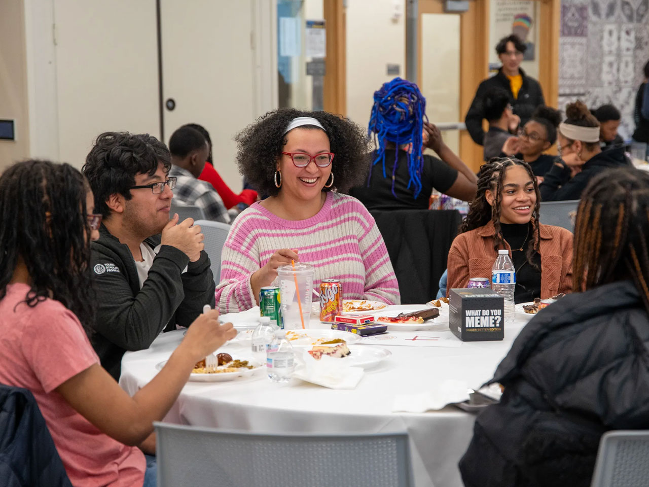 Students at Soul Food Sunday