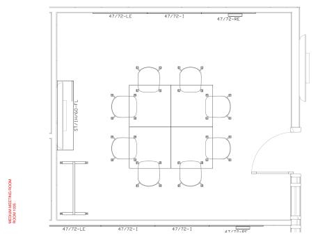 Medium Meeting Room Floorplan