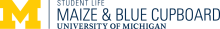 Maize & Blue title logo