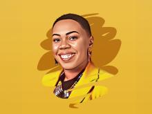 Illustration of Dr. Kyra Shahid