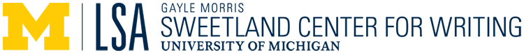 Sweetland center title logo